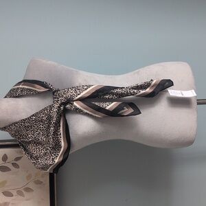 WHBM Leopard Print Scarf with Endless Options